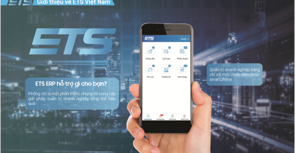 Phần mềm quản trị tổng thể doanh nghiệp ETS-ERP